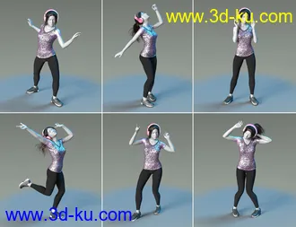 3D打印模型Dance 2 the Music的图片