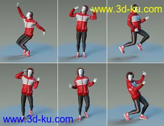3D打印模型Dance 2 the Music的图片