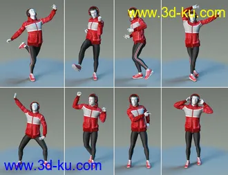3D打印模型Dance 2 the Music的图片