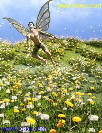 3D打印模型Dandelions - Grassland and Lawn Plants and Seeds的图片