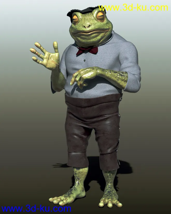 Dapper Toad Poses for Bullwarg HD模型的图片5