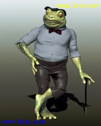3D打印模型Dapper Toad Poses for Bullwarg HD的图片