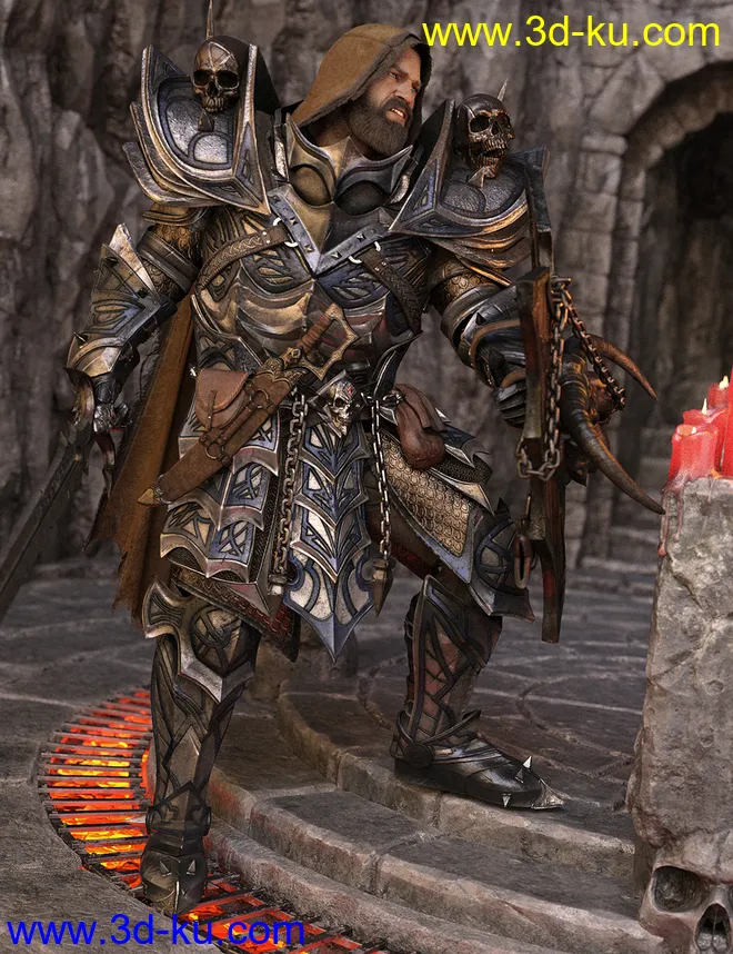 Dark Guard HD Armor Textures模型的图片1