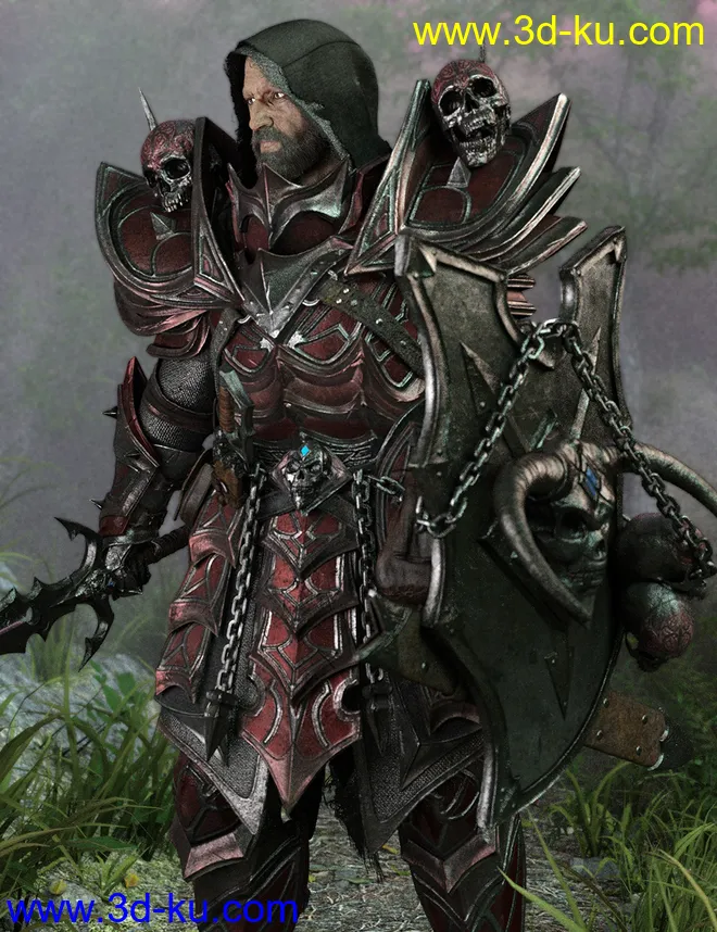 Dark Guard HD Armor Textures模型的图片2