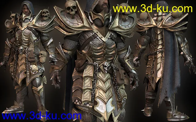 Dark Guard HD Armor Textures模型的图片4