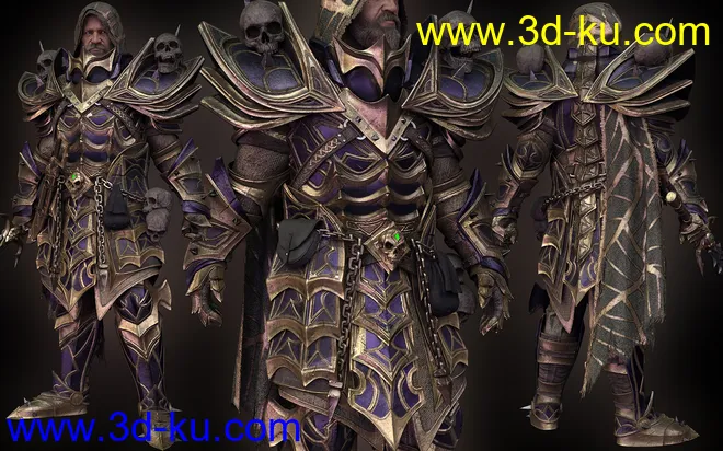 Dark Guard HD Armor Textures模型的图片9