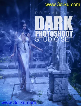 3D打印模型Dark Photoshoot Studio Set的图片