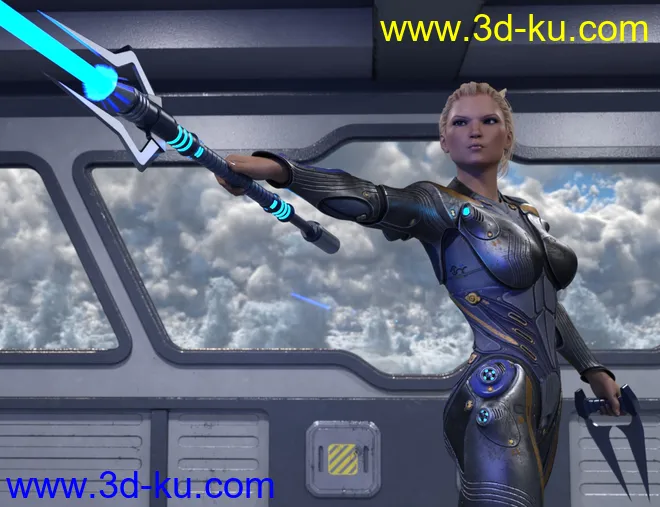 Dark Sci-fi Weapons模型的图片4
