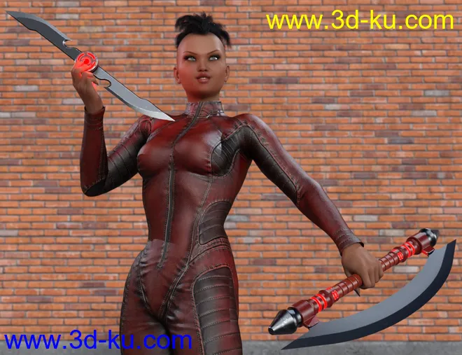 Dark Sci-fi Weapons模型的图片6