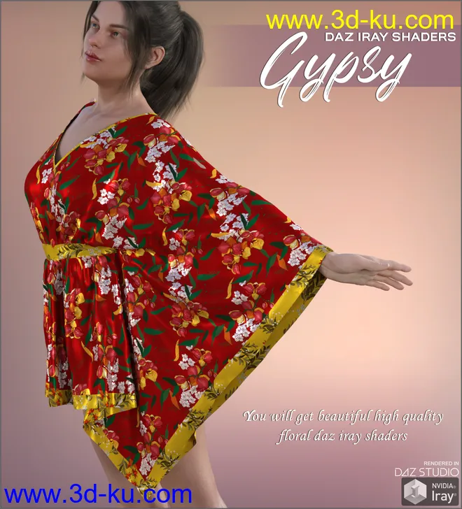 Daz Iray - Gypsy模型的图片1