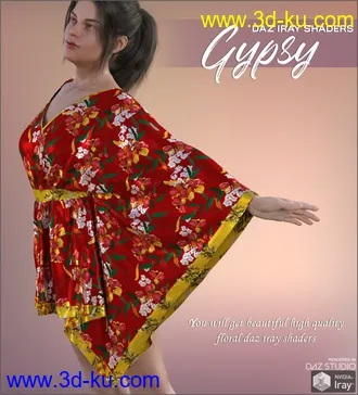 3D打印模型Daz Iray - Gypsy的图片
