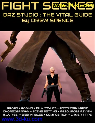 3D打印模型DAZ Studio FIGHT SCENES - The Vital Creative Guide的图片