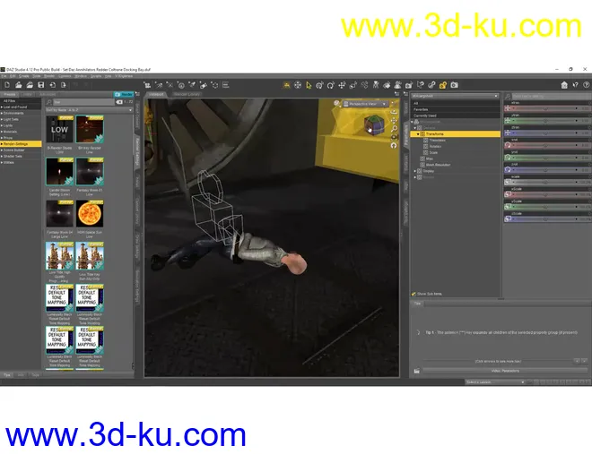 DAZ Studio FIGHT SCENES - The Vital Creative Guide模型的图片5