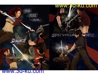 3D打印模型DAZ Studio FIGHT SCENES - The Vital Creative Guide的图片