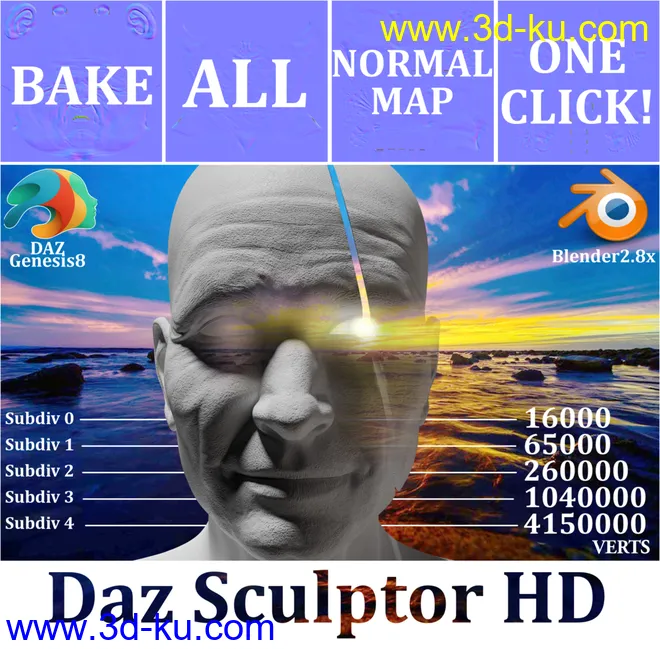 DazSculptorHD Ver1.9模型的图片1