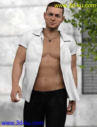 3D打印模型DE Laurence HD for Genesis 8 Male的图片