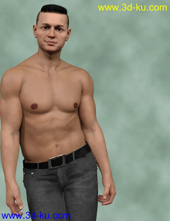 DE Laurence HD for Genesis 8 Male模型的图片5