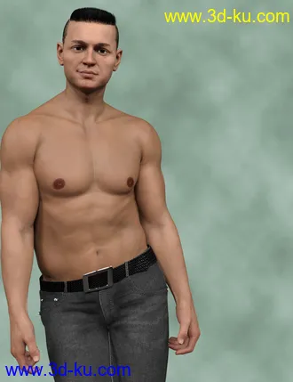 3D打印模型DE Laurence HD for Genesis 8 Male的图片