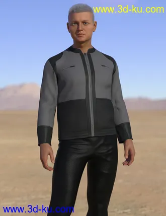 3D打印模型DE Laurence HD for Genesis 8 Male的图片