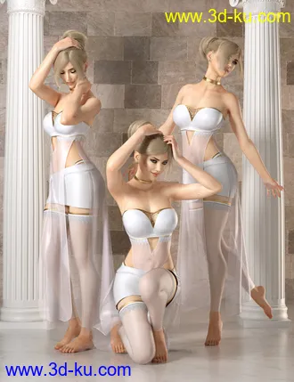 3D打印模型Delicatesse Pose Set for Genesis 8 Female(s)的图片