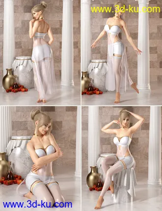 3D打印模型Delicatesse Pose Set for Genesis 8 Female(s)的图片