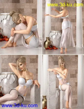 3D打印模型Delicatesse Pose Set for Genesis 8 Female(s)的图片