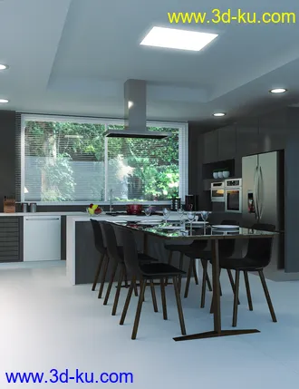 3D打印模型Designer's Kitchen的图片