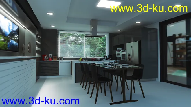 Designer's Kitchen模型的图片2