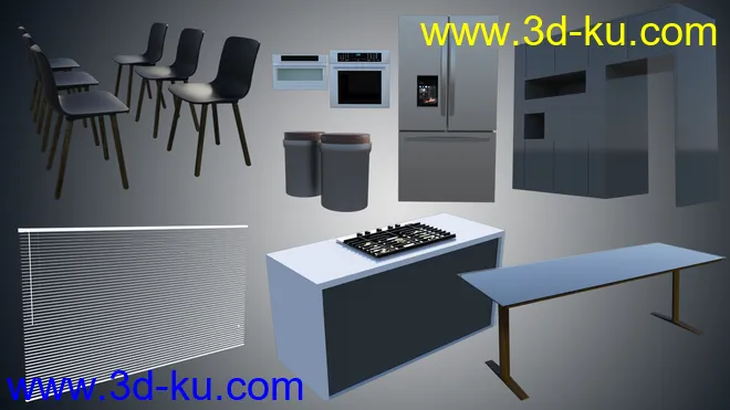 Designer's Kitchen模型的图片3
