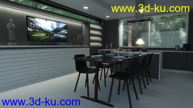 Designer's Kitchen模型的图片7