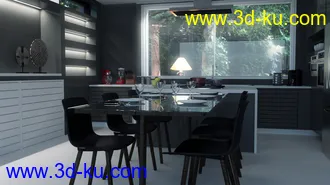 3D打印模型Designer's Kitchen的图片