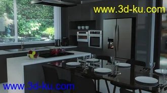 3D打印模型Designer's Kitchen的图片