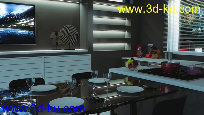 Designer's Kitchen模型的图片10