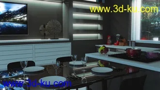 3D打印模型Designer's Kitchen的图片