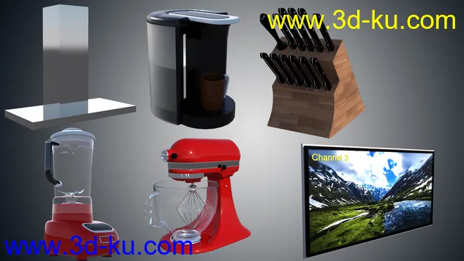 Designer's Kitchen模型的图片14