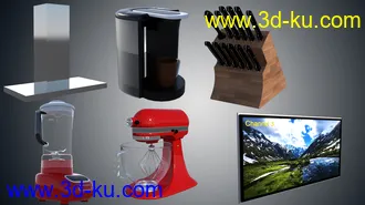 3D打印模型Designer's Kitchen的图片