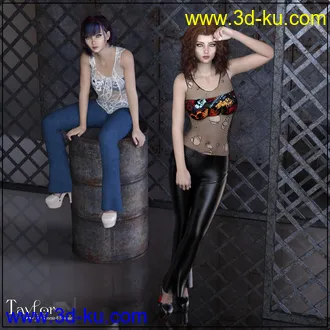 3D打印模型dforce - Taylor for Genesis 8 Females的图片