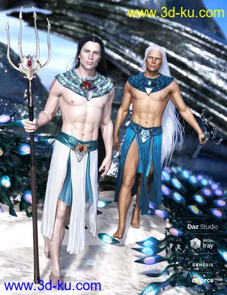 3D打印模型dForce Alascanus Outfit for Genesis 8 Male(s)的图片