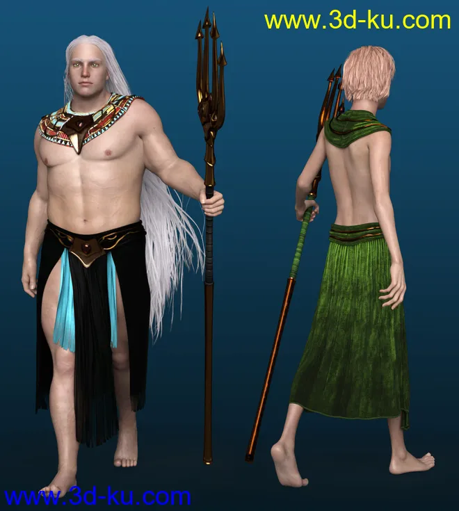 dForce Alascanus Outfit for Genesis 8 Male(s)模型的图片2