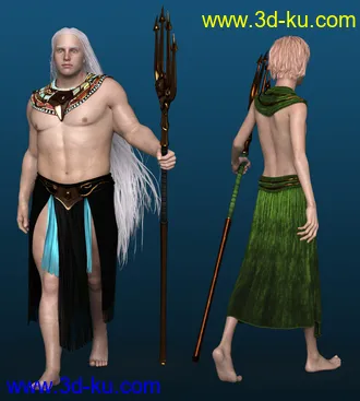 3D打印模型dForce Alascanus Outfit for Genesis 8 Male(s)的图片