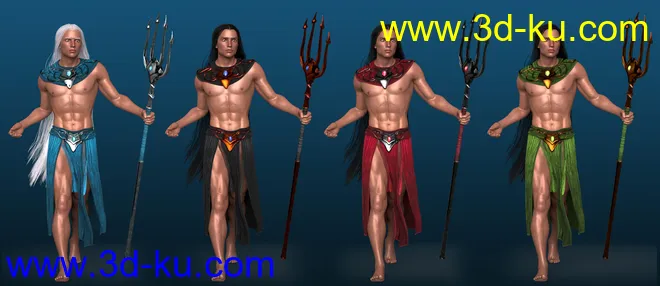 dForce Alascanus Outfit for Genesis 8 Male(s)模型的图片3