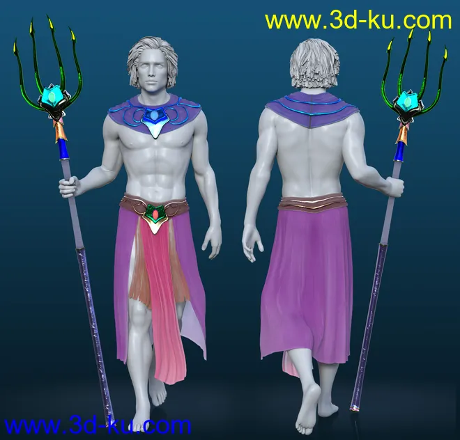 dForce Alascanus Outfit for Genesis 8 Male(s)模型的图片8