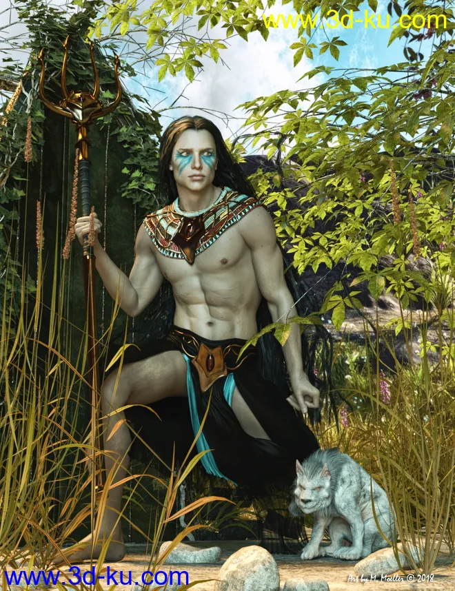dForce Alascanus Outfit for Genesis 8 Male(s)模型的图片9