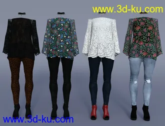 3D打印模型dForce Autumn Bloom Textures的图片