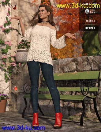 3D打印模型dForce Autumn Bloom Textures的图片