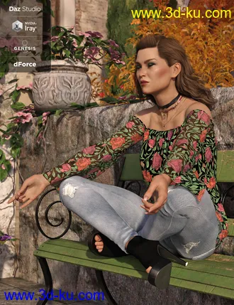 3D打印模型dForce Autumn Bloom Textures的图片