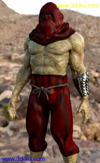 3D打印模型dForce Basic Outfit for Ogre HD and Genesis 8 Male的图片
