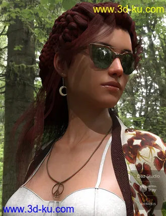 3D打印模型dforce Boho Style Outfit for Genesis 8 Female的图片