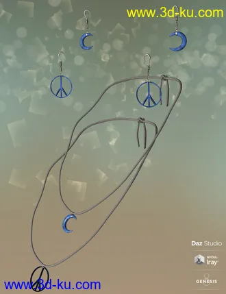 3D打印模型dforce Boho Style Outfit Textures的图片