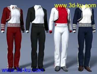 3D打印模型dForce Bolero Style Outfit Textures的图片